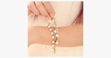 Clover Flower Pearl Bracelet - FREE SHIP DEALS