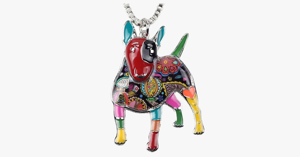 Bull Terrier Pendant Necklace - FREE SHIP DEALS
