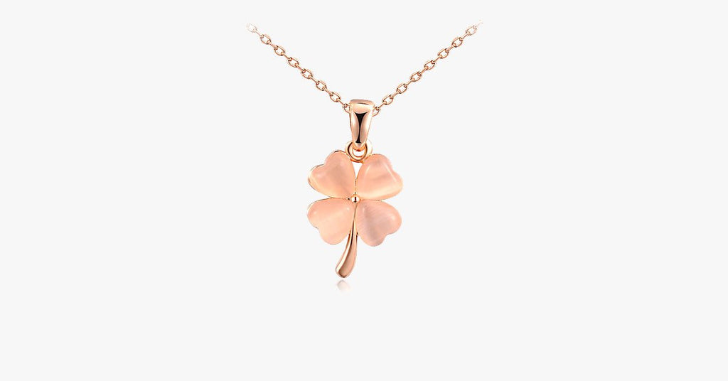 Clover Opal Necklace - FREE SHIP DEALS