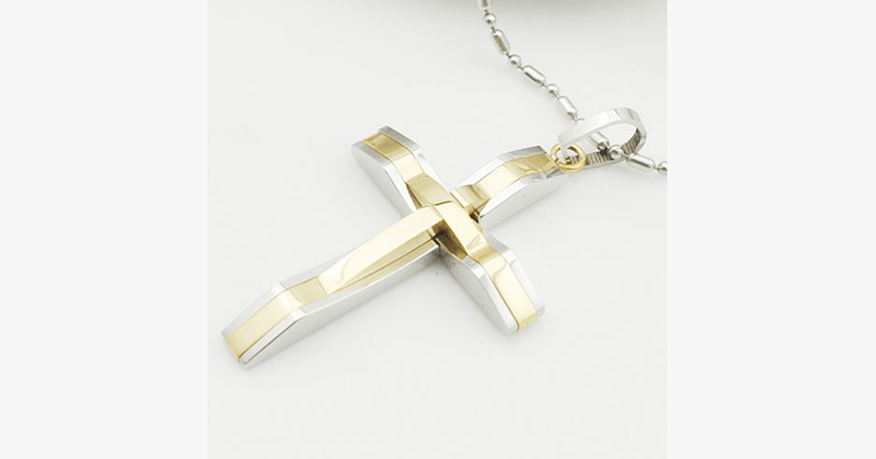 Men's Cross Pendant
