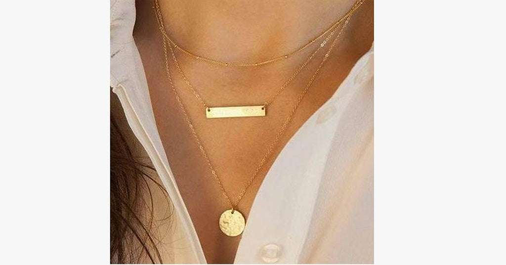 Bar Layer Necklace12 - FREE SHIP DEALS