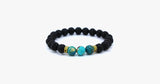 Turquoise Natural Lava Stone Bracelet - FREE SHIP DEALS