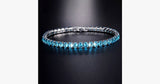 Single Strand Aquamarine Bracelet - FREE SHIP DEALS