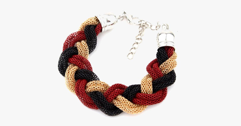 Red Chain Row Bracelet - FREE SHIP DEALS