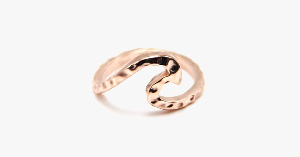Single Wave Love Ring - FREE SHIP DEALS