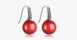 Red Coral Earring - FREE SHIP DEALS