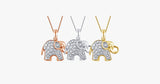 Diamond Accent Elephant Pendant - FREE SHIP DEALS