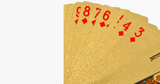 24K Gold-Plated Playing Cards with Optional Case - FREE SHIP DEALS