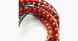 Red Desert Hex Wrap Bracelet - FREE SHIP DEALS