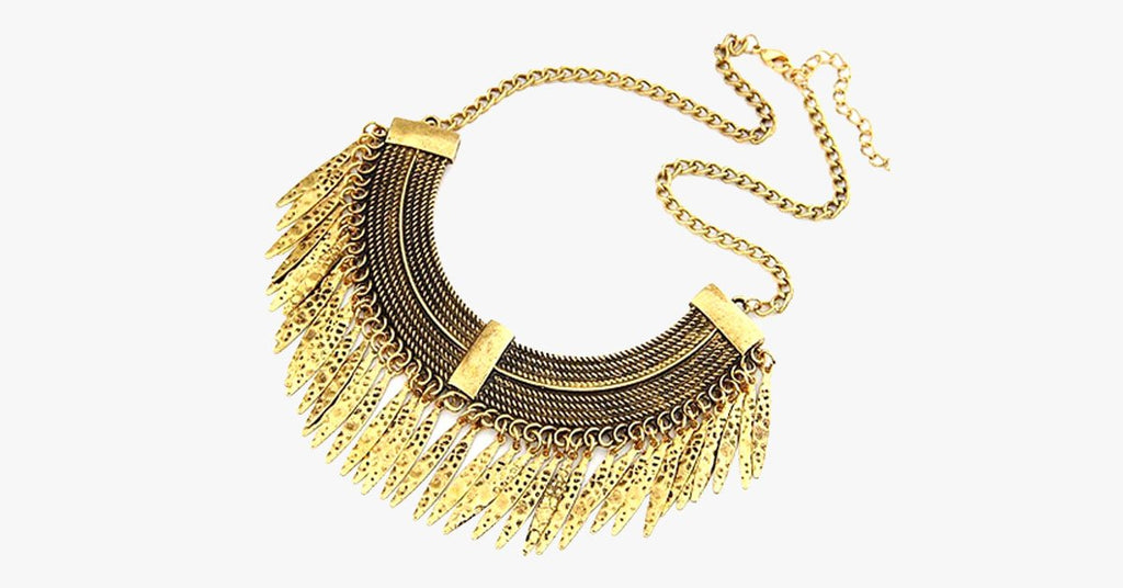 Sky Panther Statement Necklace - FREE SHIP DEALS