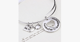 Grandmother Love Granddaughter Charm Bangle - FREE SHIP DEALS