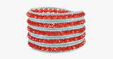 Red Gem Wrap Bracelet - FREE SHIP DEALS