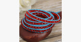 Red Gem Wrap Bracelet