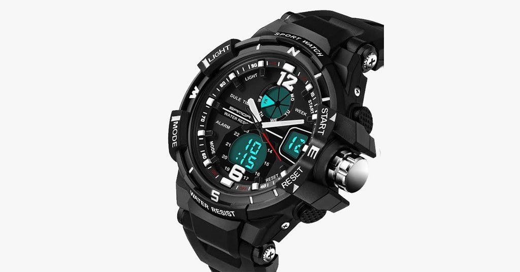 Men's White Sport Watch