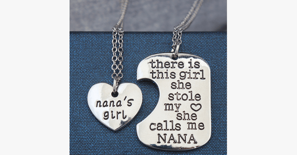 Nana's Girl Pendant Set - FREE SHIP DEALS