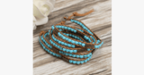 Egyptian Turquoise Wrap Bracelet - FREE SHIP DEALS