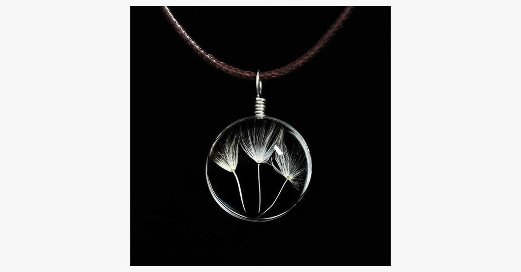 Crystal Glass Ball Wish Pendant - FREE SHIP DEALS