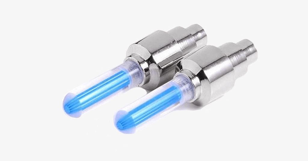 2 Pack - Motion Activated LED Valve Stem Lights - Assorted Colors - FREE SHIP DEALS