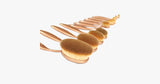 The Midas Touch' 10 Piece Oval Brush Set - FREE SHIP DEALS