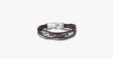 Handmade Genuine Leather Men's Bracelet - FREE SHIP DEALS