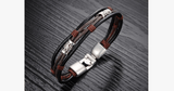 Handmade Genuine Leather Men's Bracelet - FREE SHIP DEALS