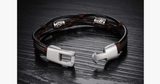 Handmade Genuine Leather Men's Bracelet - FREE SHIP DEALS