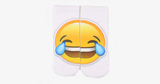 3D Laughing Emoji Fashion One Side Print Cotton Socks - FREE SHIP DEALS