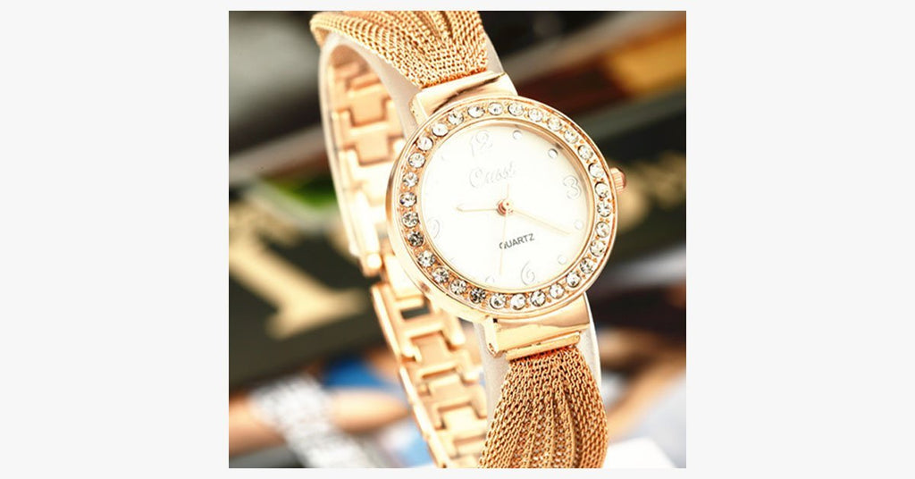 Fancy Gold Plated Watch - FREE SHIP DEALS