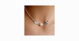 Bird Pearl Collarbone Length Necklace - FREE SHIP DEALS
