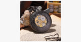 Black Cage Full Hunter Pocket Watch - FREE SHIP DEALS