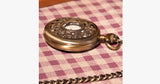 Gold Forest Half Hunter Pocket Watch - FREE SHIP DEALS
