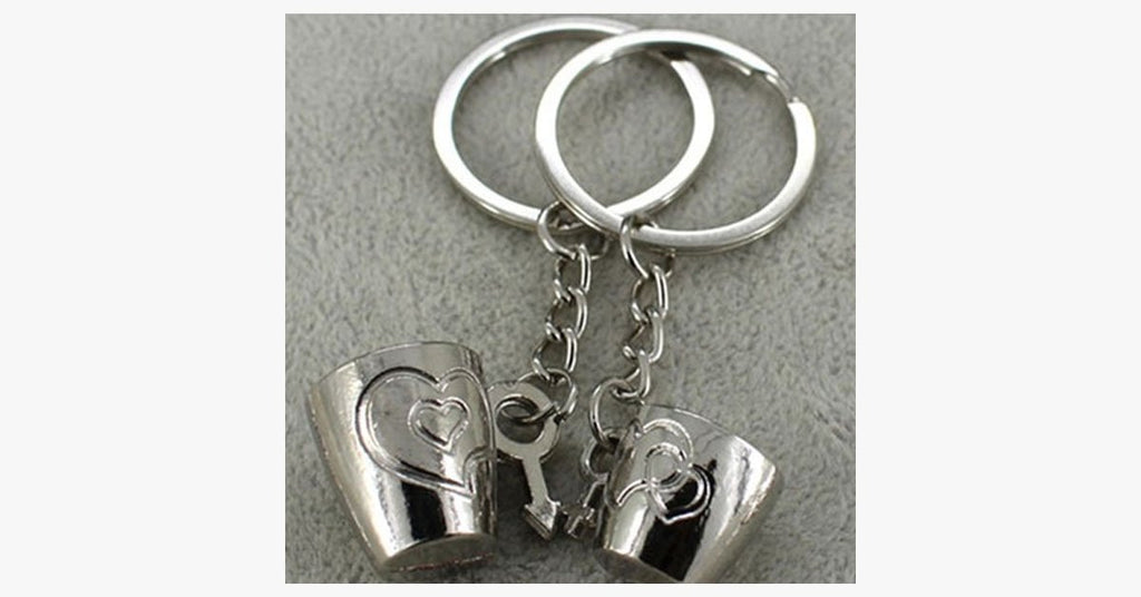 Couple Mug Keychain - FREE SHIP DEALS
