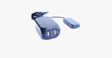 RHUNDO 3 port Three Way Car Splitter