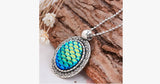 Mermaid Druzy Necklace