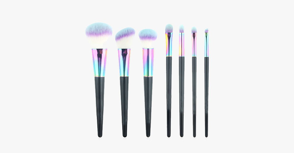 Black Mermaid Rainbow Feather Set - FREE SHIP DEALS