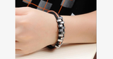 Rough Tracks Stainless Steel Men's Bracelet