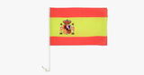Spanish Flag Car Window Pole Decoration