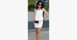 Mini Chiffon Sleeveless Tunic Dress - FREE SHIP DEALS