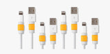 Lightning Cable Protectors - 6 Pack