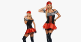 Woman Pirate Halloween Costume - FREE SHIP DEALS