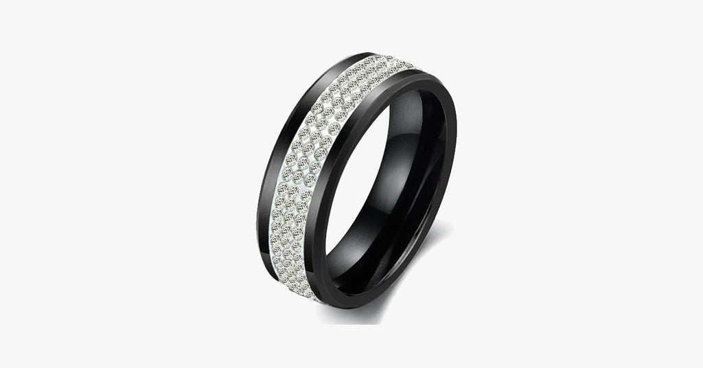 Black Titan Men's Ring - FREE SHIP DEALS