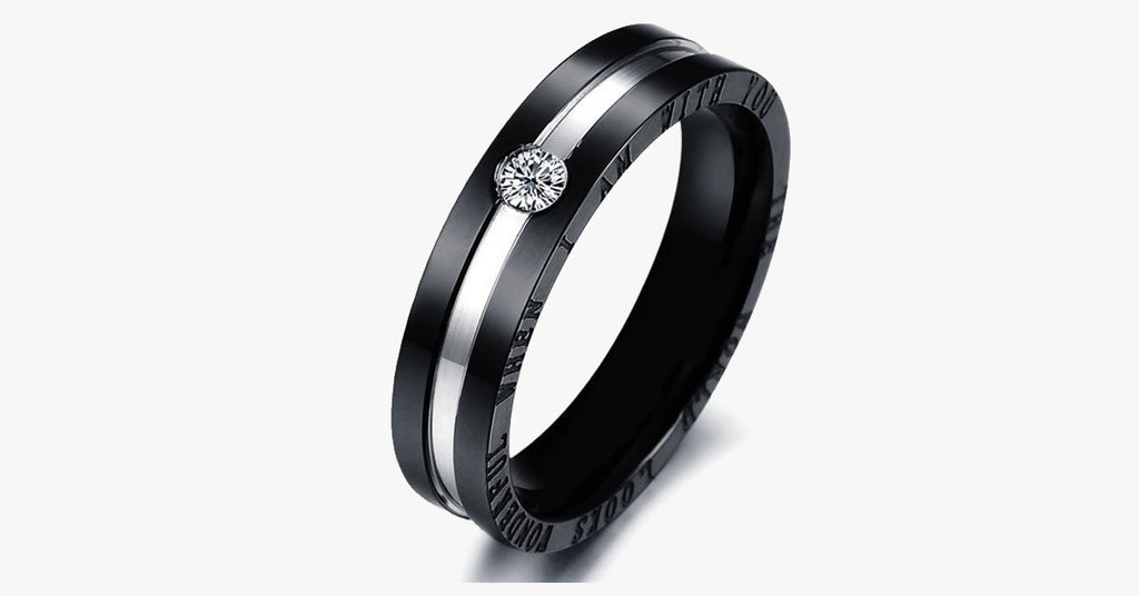 Black Titanium Ring - FREE SHIP DEALS