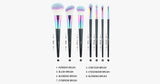 Black Mermaid Rainbow Feather Set - FREE SHIP DEALS