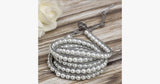 Snow Pearl Wrap Bracelet