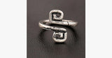 Unique Retro Silver Plated Toe Ring - FREE SHIP DEALS