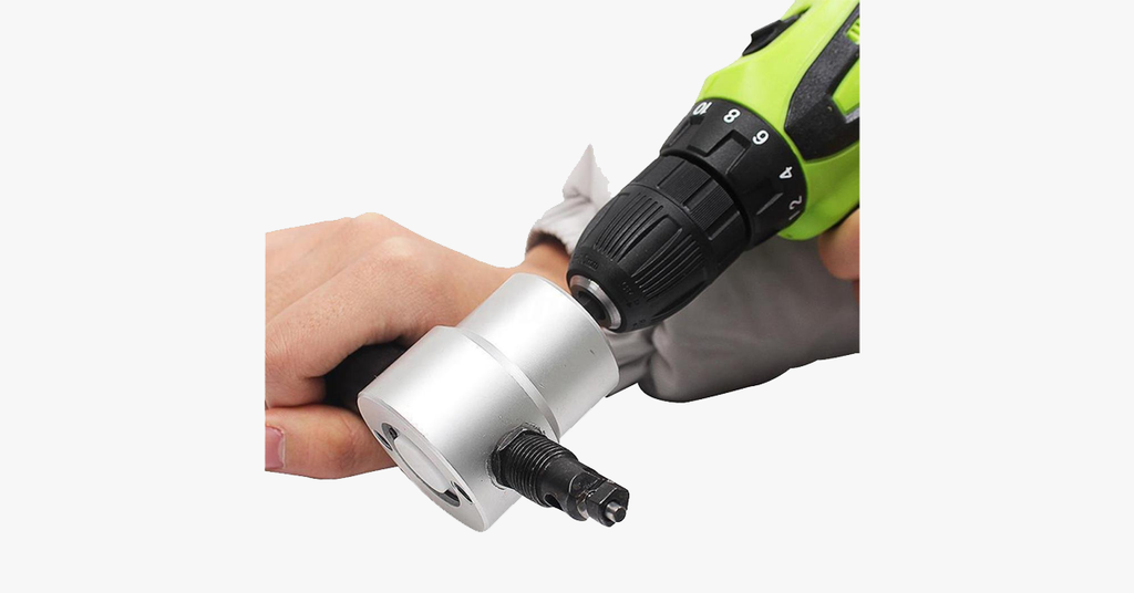 Multipurpose Double Head Sheet Nibbler Metal Cutter Drill - FREE SHIP DEALS