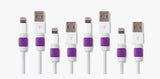 Lightning Cable Protectors - 6 Pack