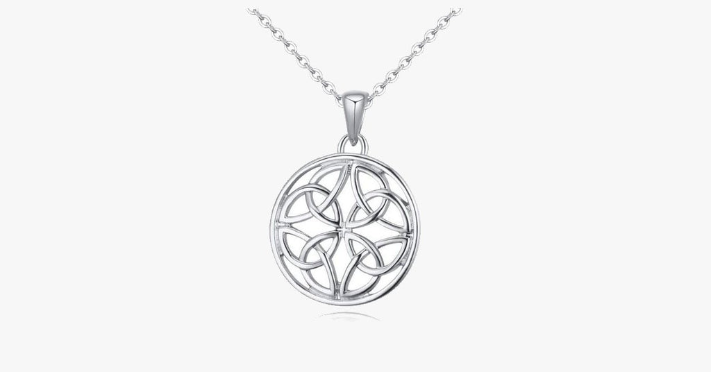 Celtic Knot Silver Pendant - FREE SHIP DEALS