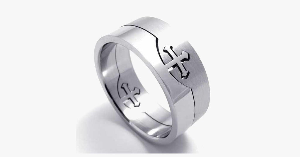 Cross Cut-Out Ring - FREE SHIP DEALS