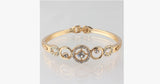 Gold Plated Crystal Bangle - FREE SHIP DEALS